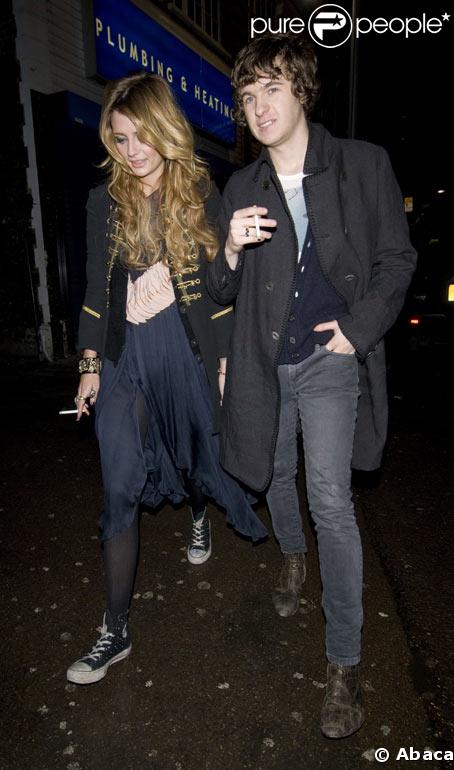 Mischa Barton et son compagnon le rocker de Kooks, Luke Pritchard 