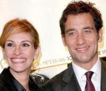 Julia Roberts et Clive Owen, à l'occasion de l'avant-première de 