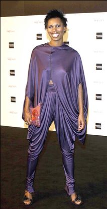 Deborah Dyer alias Skin du groupe Skunk Anansie 
