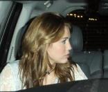 Miley Cyrus et son petit-ami Justin Gaston allant au restaurant Mr Chow à Los Angeles le 12 mars 2009