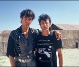 Alain Bashung avec son copain Jacques Higelin 