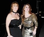 La princesse Beatrice et Sarah Ferguson à l'anniversaire d'Heather Kerzner, à Londres, le 14 mars 2009