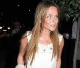 Geri Halliwell à l'anniversaire d'Heather Kerzner, à Londres, le 14 mars 2009
