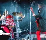 Jack White des White Stripes sur scène 