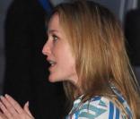 Gillian Anderson à la Première de The Age Of Stupid, à Londres