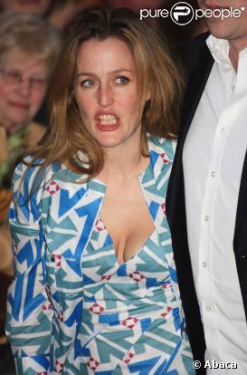 Gillian Anderson à la Première de The Age Of Stupid, à Londres