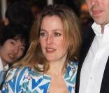 Gillian Anderson à la Première de The Age Of Stupid, à Londres, avec son mari 