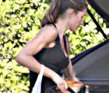 Gisele Bündchen à Los Angeles en train d'aménager sa maison