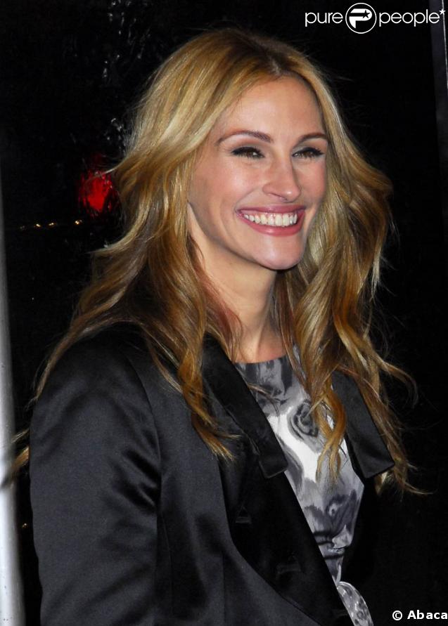 Julia Roberts, au Ziegfeld Theatre, à l'occasion de l'avant-première new-yorkaise de 