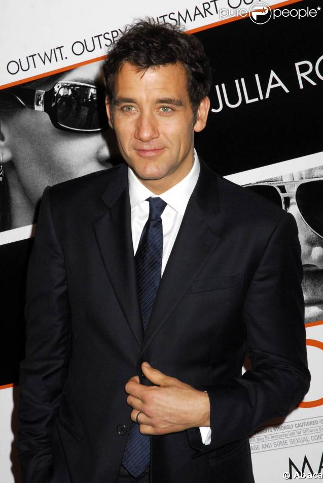 Clive Owen, au Ziegfeld Theatre, à l'occasion de l'avant-première new-yorkaise de 