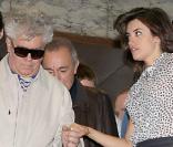 Pedro Almodovar et la belle Penélope Cruz, lors de la présentation des 