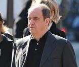 Pierre Lescure à l'enterrement d'Alain Bashung