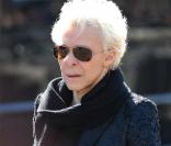 Tonie Marshall à l'enterrement d'Alain Bashung