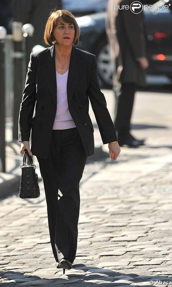 Christine Albanel à l'enterrement d'Alain Bashung