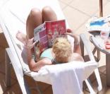 Britney Spears prend du bon temps entre deux concerts, et s'occupe de ses enfants. Mars 2009
