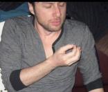 Zach Braff et Esti Ginzburg à New York. Mars 2009