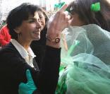 Rachida Dati fera son entrée au Musée Grévin et était samedi à l'école Chomel pour le Carnaval 