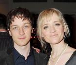 James McAvoy et sa femme Anne-Marie Duff lors de la soirée Empire Film Awards à Londres le 29 mars 2009