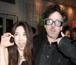 Aiko Horiuchi et Tim Burton lors de la soirée Empire Film Awards à Londres le 29 mars 2009
