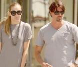 Goran Ivanisevic et sa compagne Tatjana Dragovic à Beverly Hills