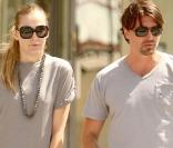 Goran Ivanisevic et sa compagne Tatjana Dragovic à Beverly Hills