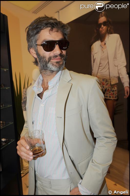 François Vicentelli au lancement de la collection Eyewear Paul & Joe