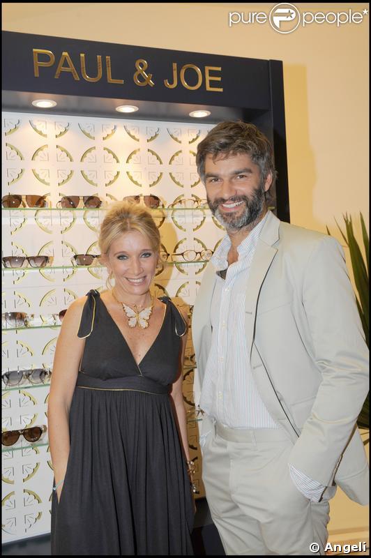 François Vincentelli et Sophie Albou au lancement de la collection Eyewear Paul & Joe