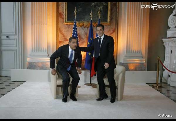 Nicolas Sarkozy rêve d'être à la hauteur de Barack Obama
