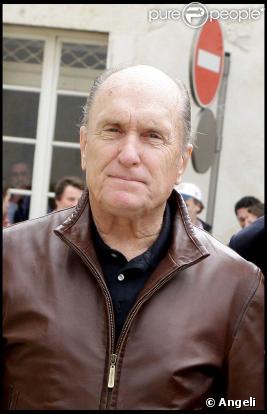Robert Duvall, le 2 avril 2009, lors du 1er Festival du Film Policier de Beaune, durant lequel la star américaine a été honorée !