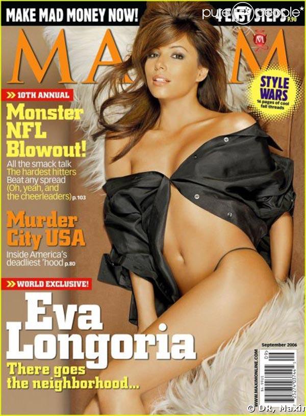 Eva Longoria mise à nu pour le magazine 