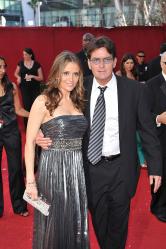 Charlie Sheen et son épouse Brooke Muller