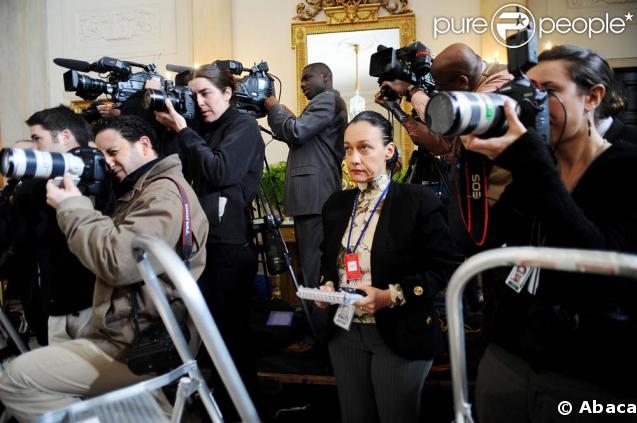 Laurence Haïm le 4 février 2009 à la Maison Blanche.  