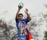 Pierre Rabadan, joueur du Stade Français et amoureux de Caterina Murino 