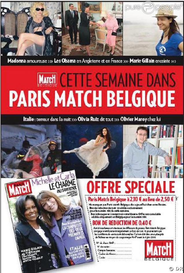L'édition belge annonce la 2e grossesse de Marie Gillain