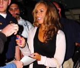 La chanteuse Leona Lewis à l'aéroport de Los Angeles, le 9 avril 2009