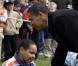 Barack Obama lors du lundi de Pâques à la Maison Blanche le 13 avril 2009