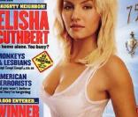 La belle Elisha Cuthbert, en couverture de 