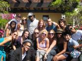 Britney Spears et sa troupe prennent un brunch