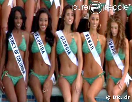 Quelques unes des candidates à l'éléction de Miss USA 2009