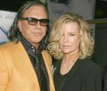 Mickey Rourke et Kim Basinger lors de l'avant-première de The Informers à Hollywood, le 16/04/09