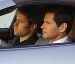 Michael Mancini (Thomas Calabro) et son fiston David Patterson (Shaun Sipos) 