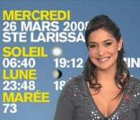  M6  : Candice Nechitch, l'une des Miss météo d'M6
