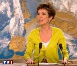   TF1  :  les minis-jupes de Catherine Laborde font grimper la température ! 