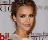 Jessica Alba à la soirée en l'honneur des Premières dames africaines