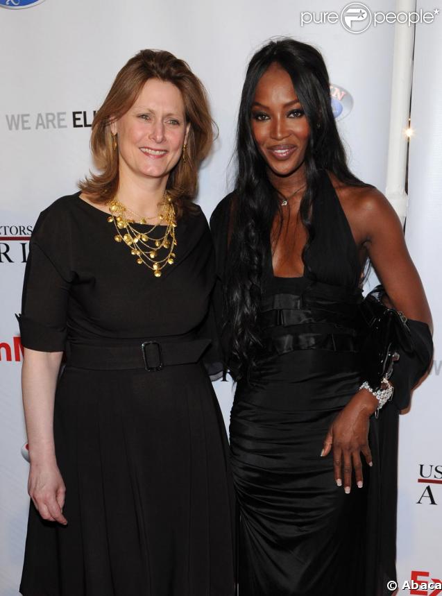 Sarah Brown et Naomi Campbell à la soirée en l'honneur des Première dames africaines