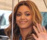 Beyoncé arrivant au David Letterman Show à New York, le mercredi 22 avril 2009 