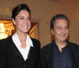 Christian Clavier et sa compagne Isabelle de Ajauros 
