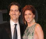 Debra Messing et son époux à la  Vanity Fair  party le 22 février 2009 à Los Angeles. 