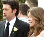 Patrick Dempsey et Ellen Pompeo sur le tournage de Grey's Anatomy
