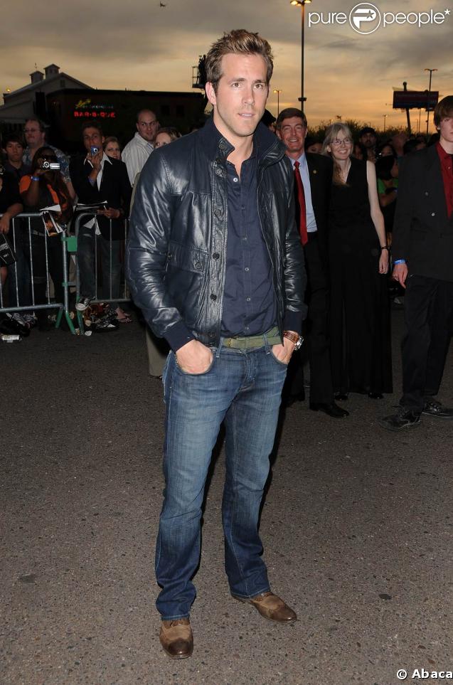 Ryan Reynolds, à Tempe, en Arizona, à l'occasion de l'avant-première mondiale de 